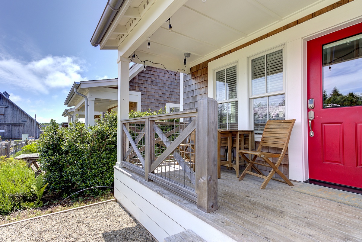 Covered porch