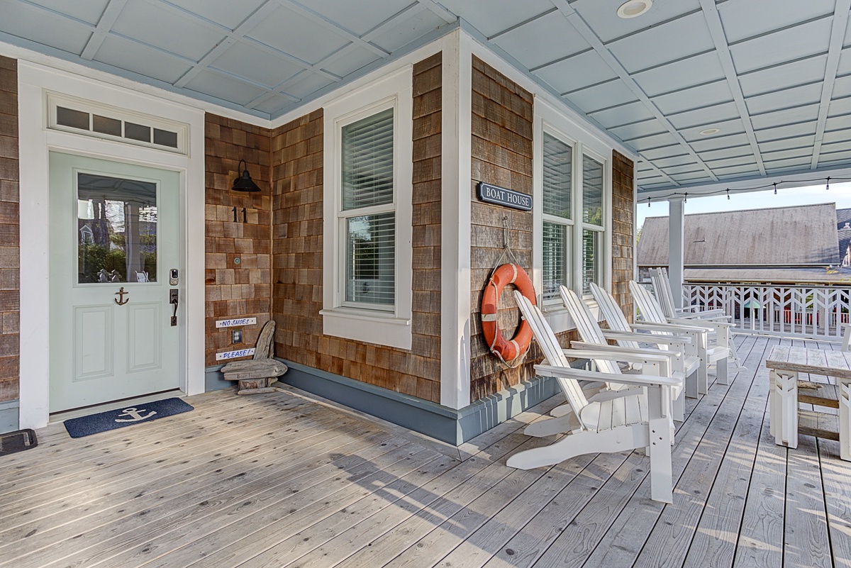 Covered porch