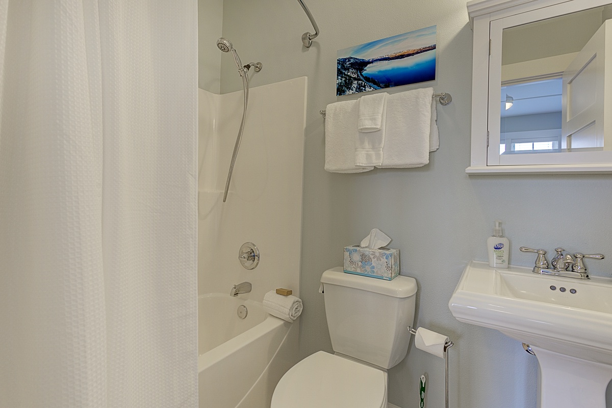 Second floor bathroom
