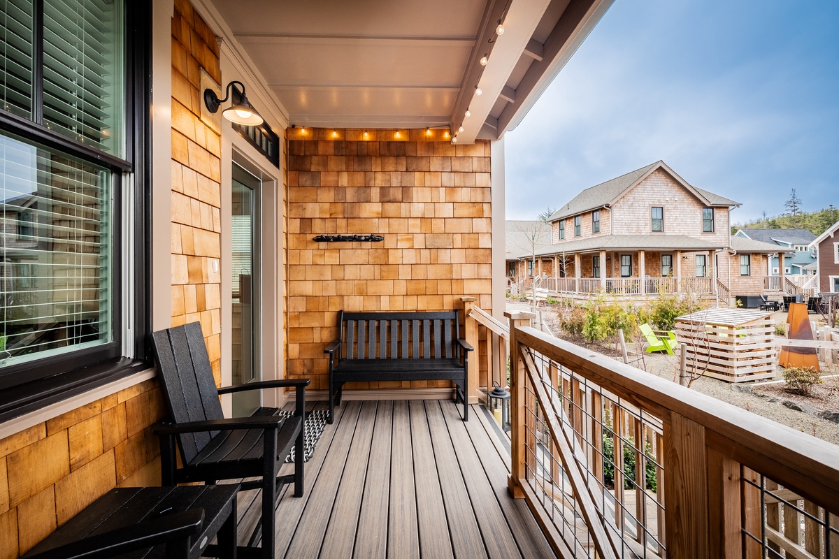 Covered front porch