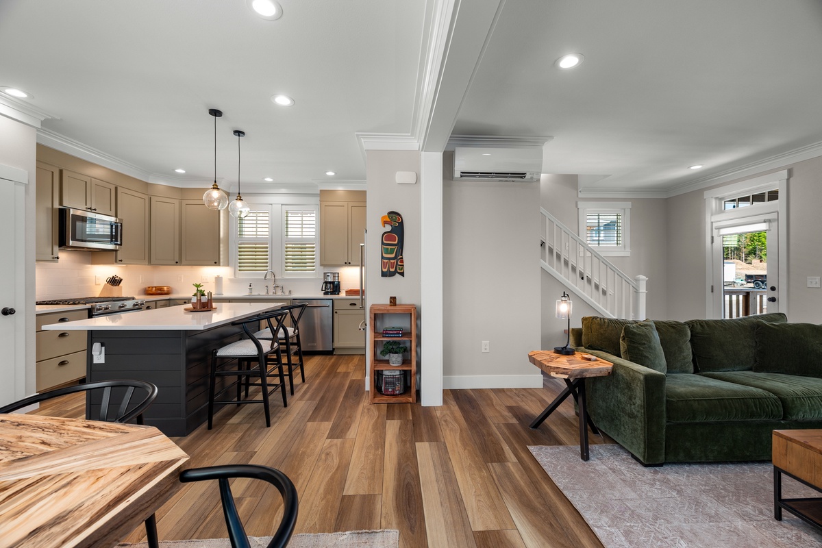 Open floor plan