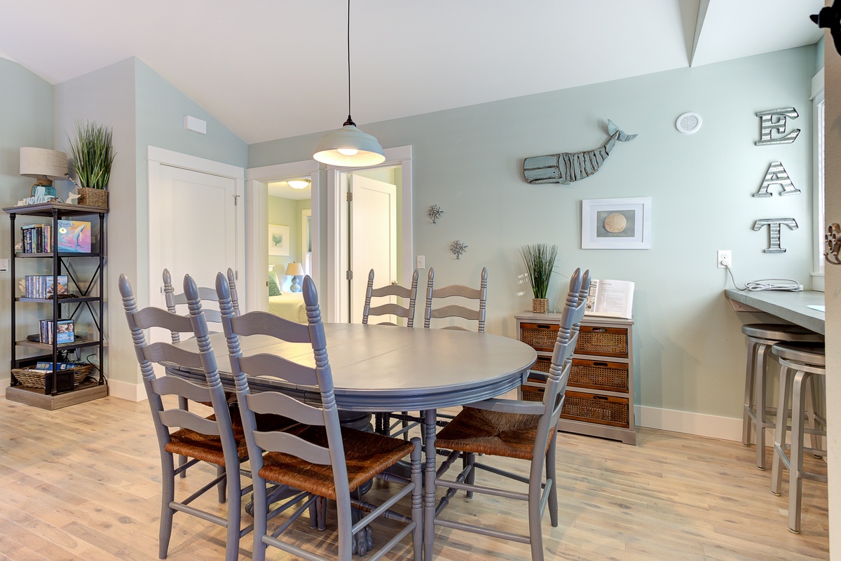 Dine, play games and make memories at the dining table