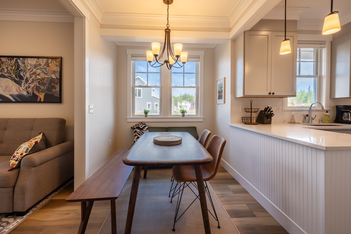 Gather around the dining table for meals and memories