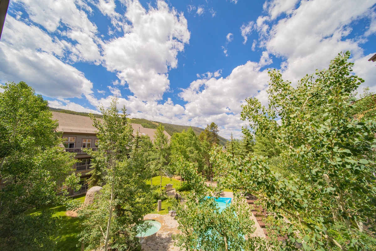 Enjoy CO blue skies from your balcony! #summer