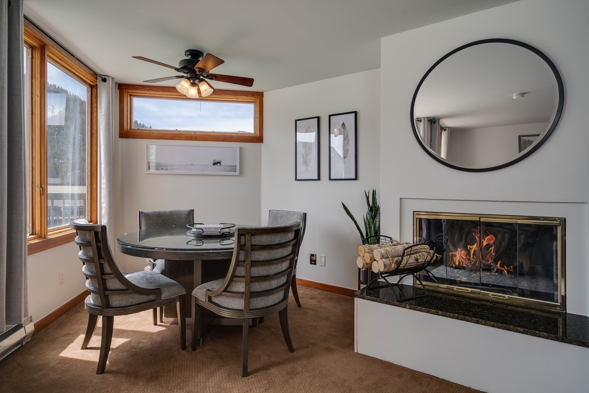 Enjoy the natural lighting and great views