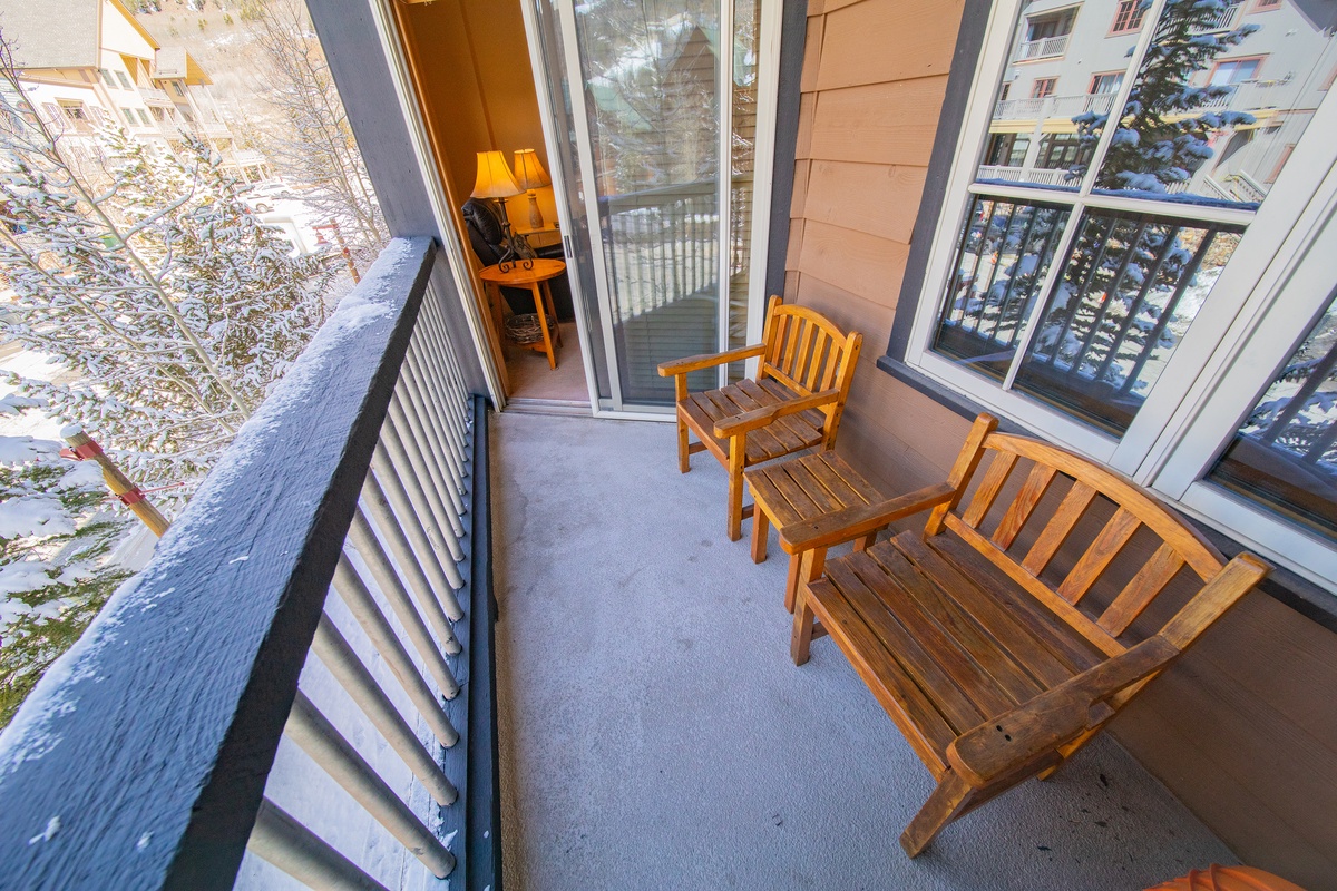 Your private balcony