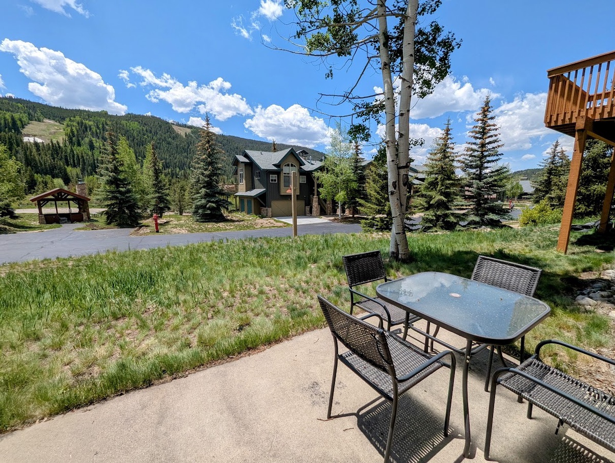 Private patio #summer