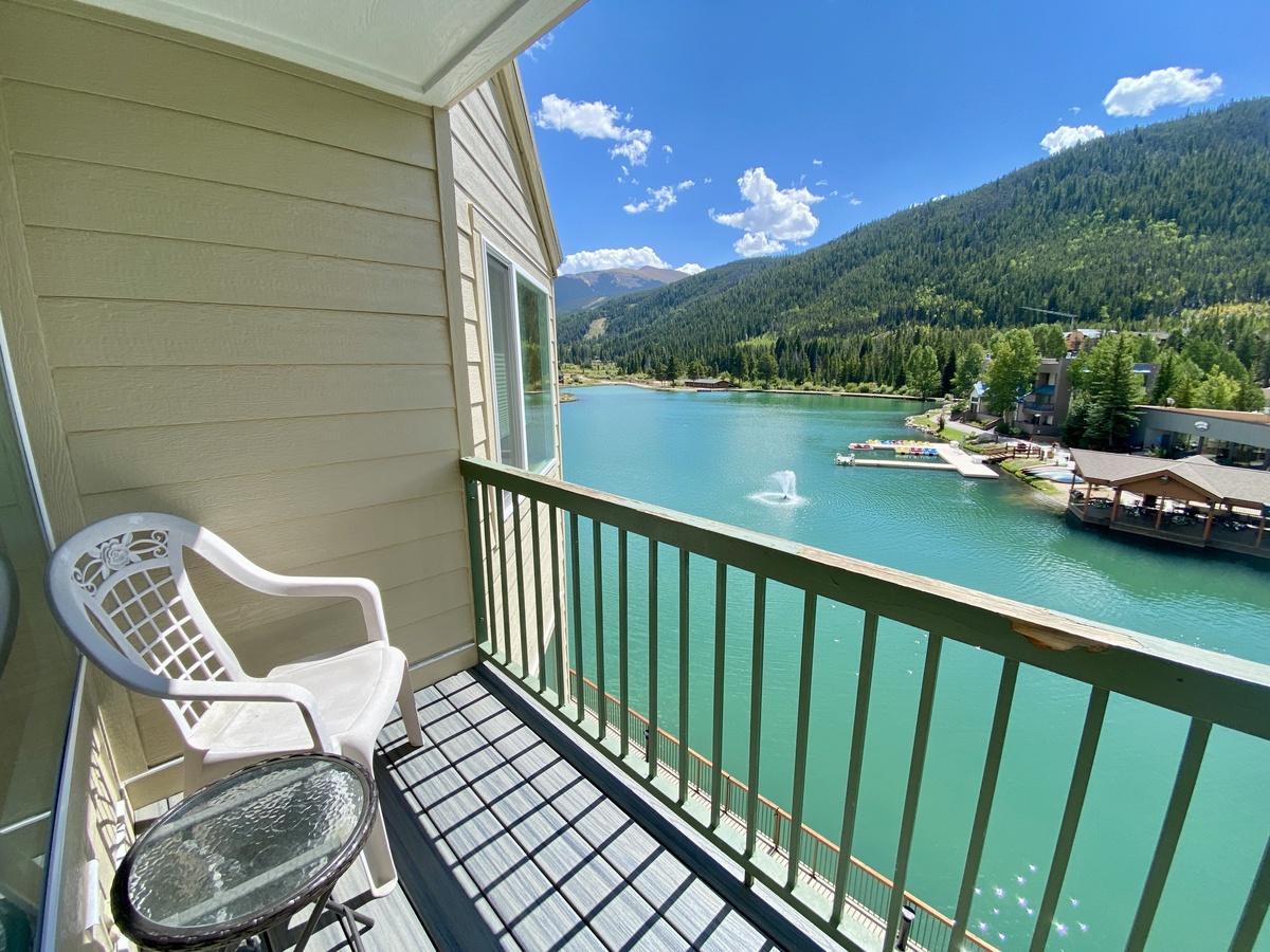 Amazing Lake and Mountain views from your private patio! #summer