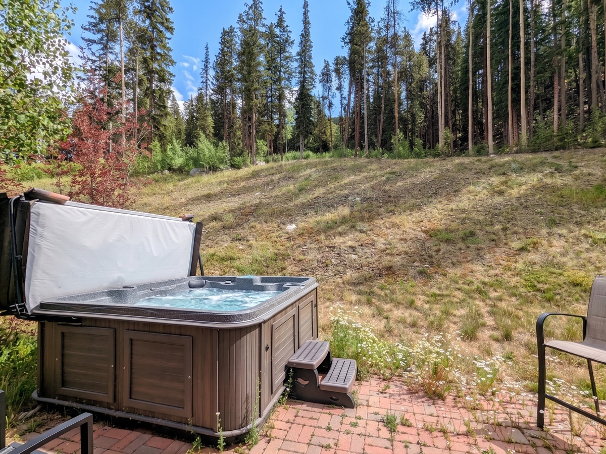 Summer Hot Tub Patio