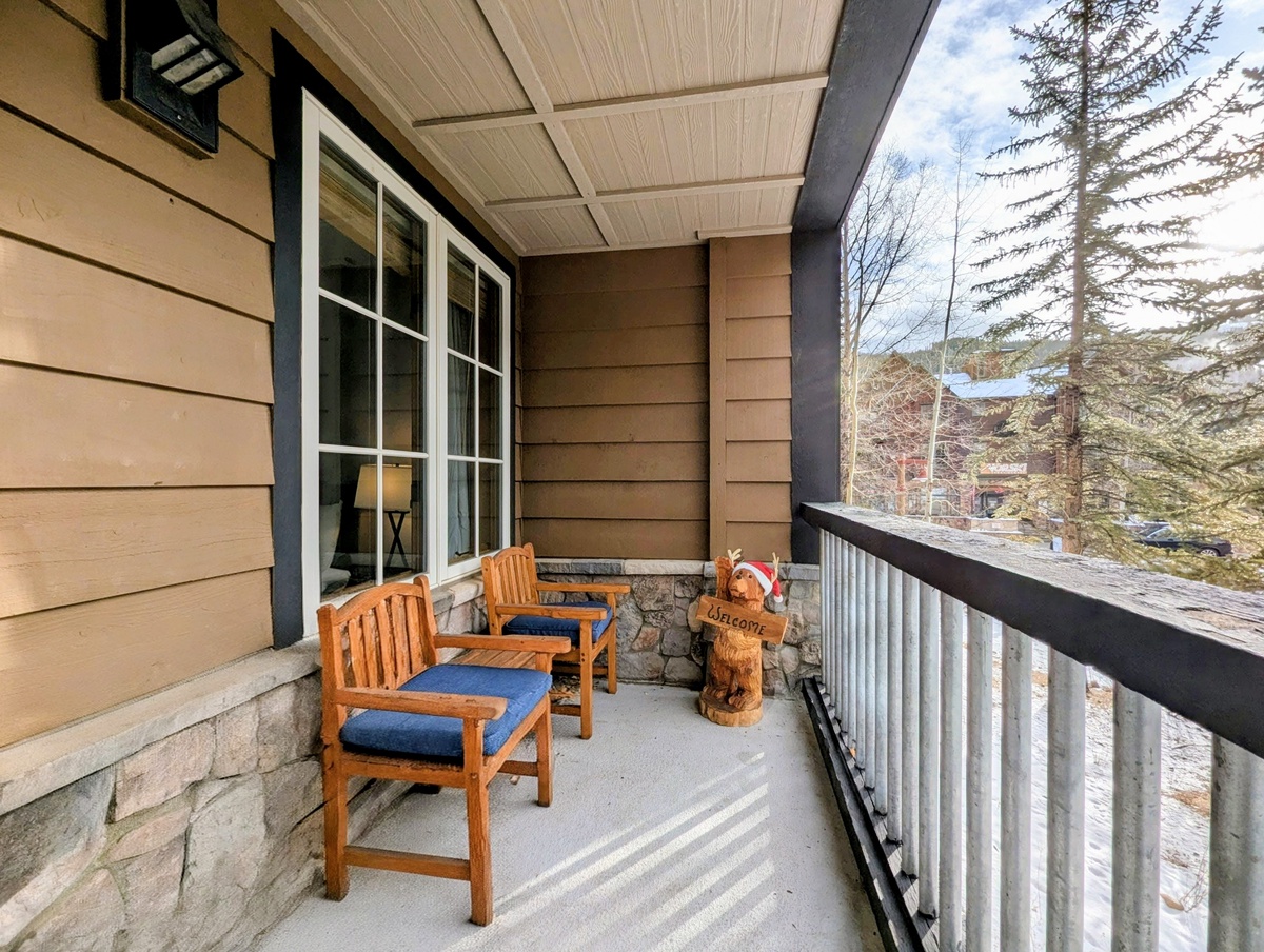 Private Balcony #winter