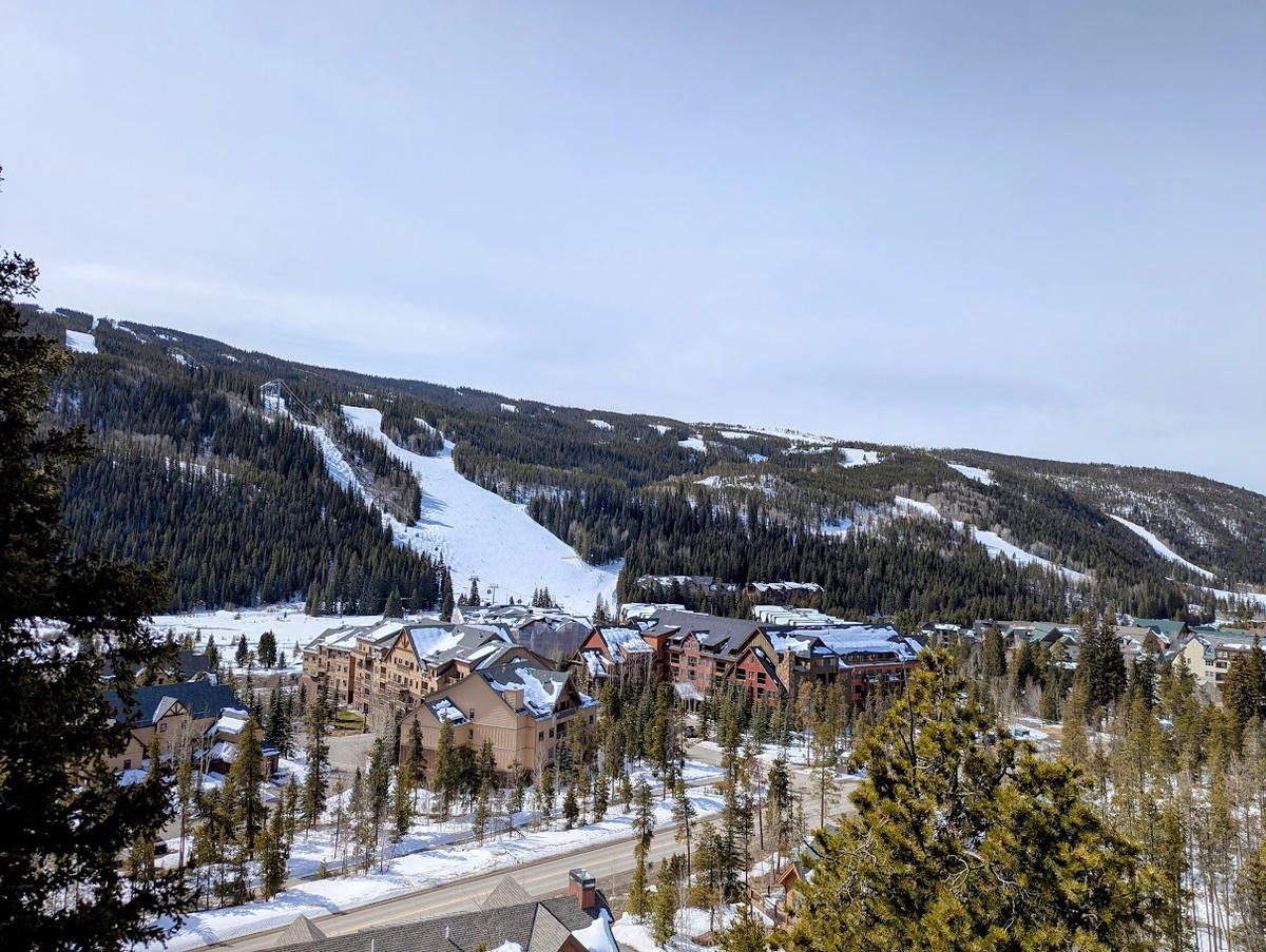 Unobstructed Keystone ski hill Views #winter