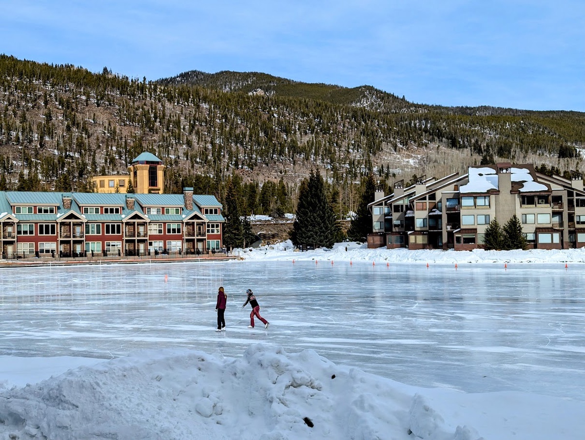 Keystone Lake - Grab your skates! #winter