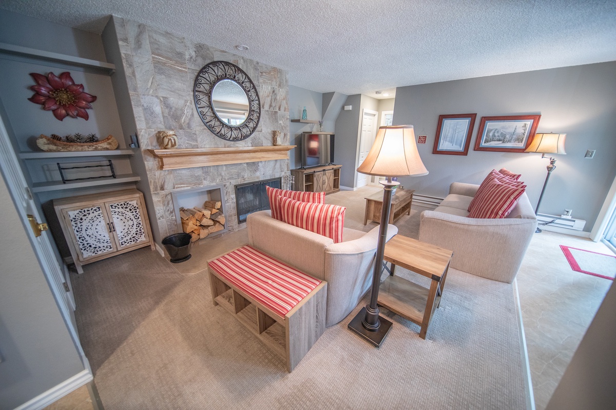 Spacious living area