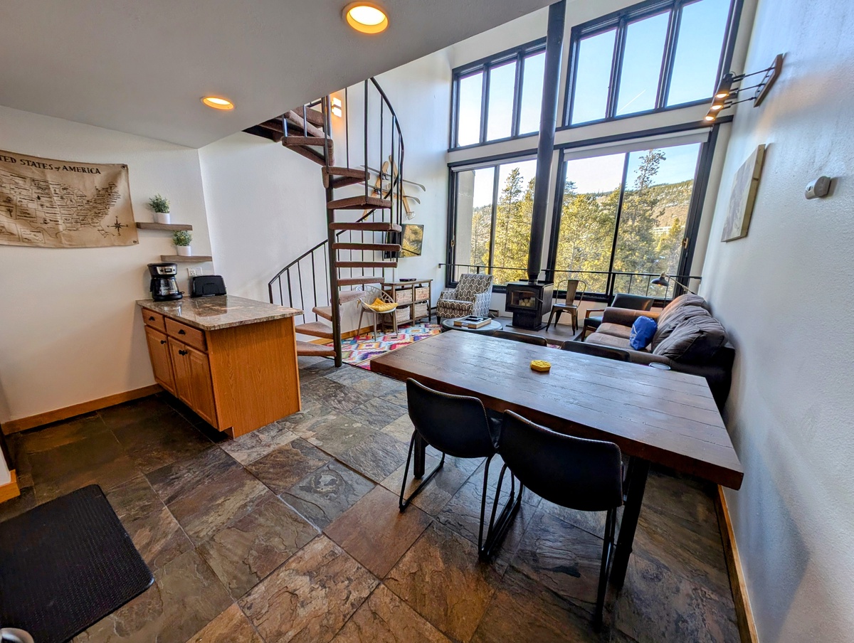Open floor plan with a lot of natural light