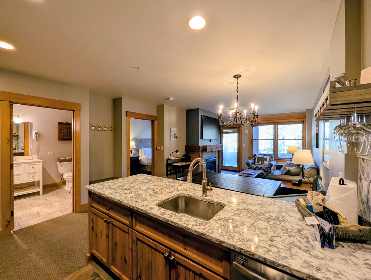 Open floor plan