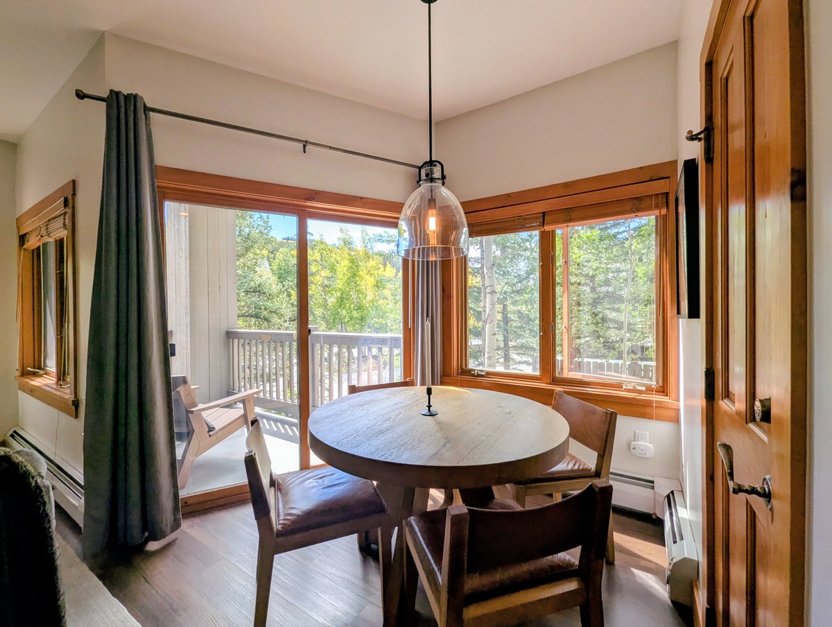 Dine in with a view!
