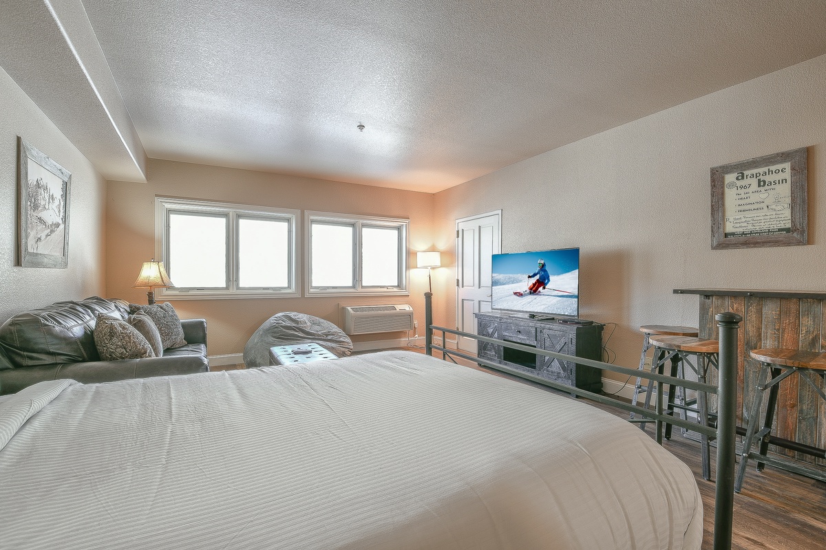 Great for a ski weekend getaway!