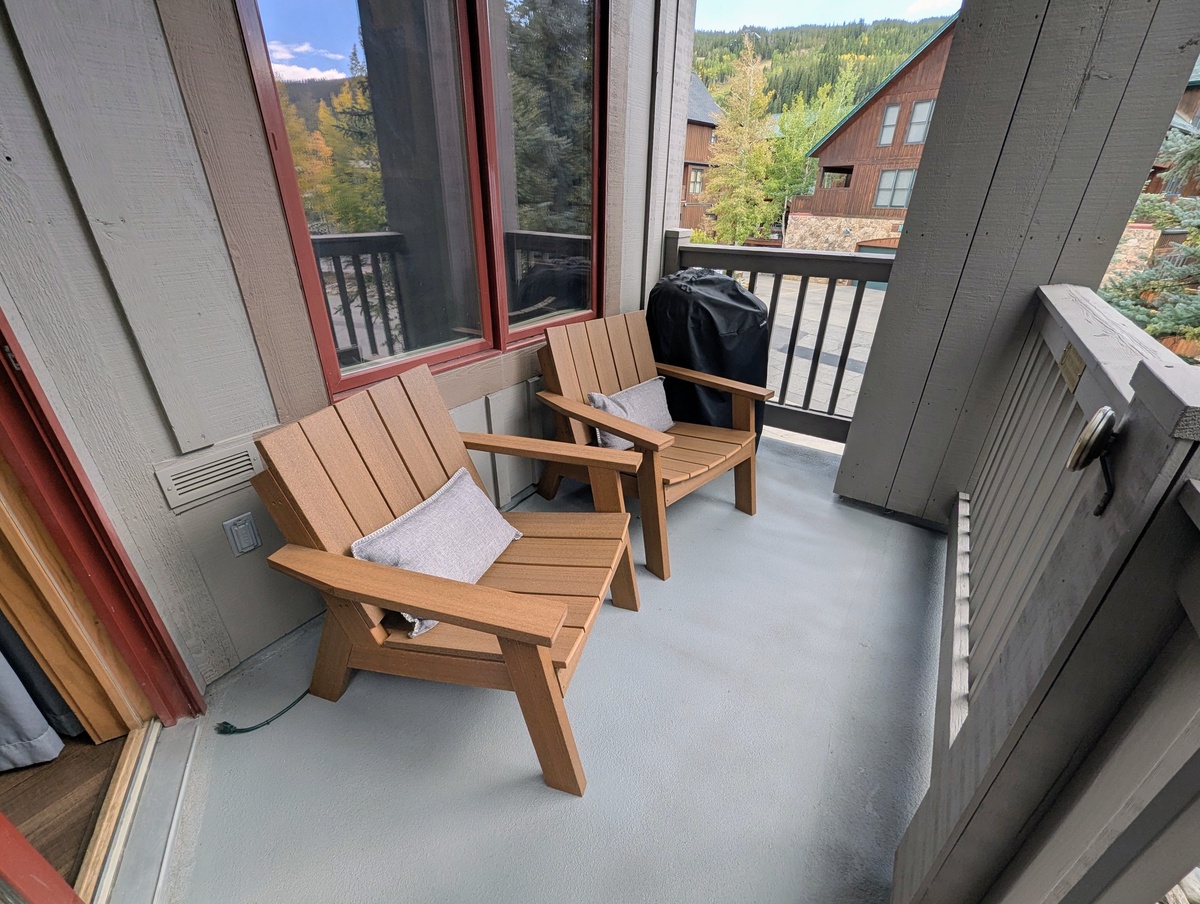 Private balcony