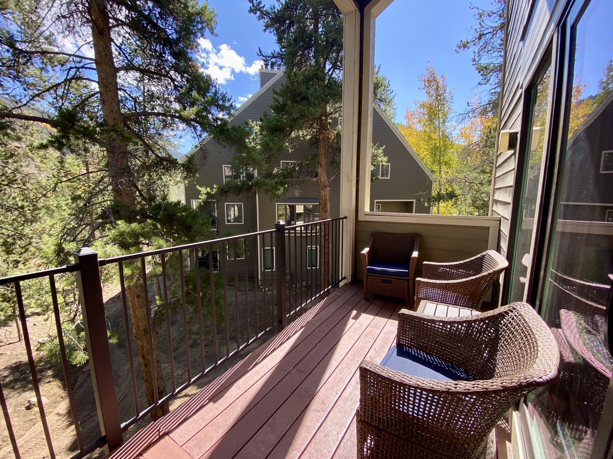 Large private balcony #summer