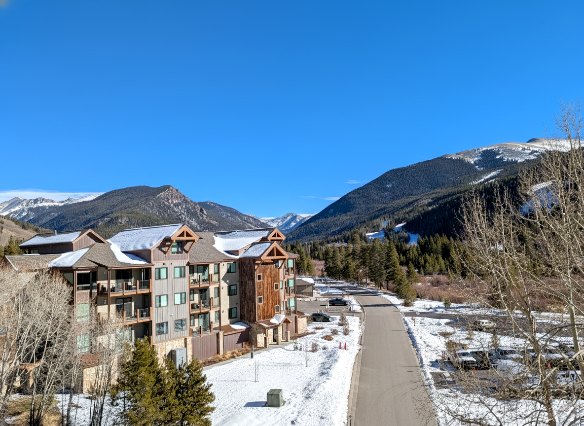 Incredible views of the mountains from this condo!