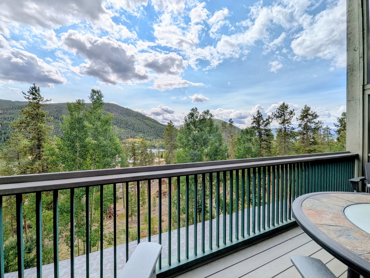 Unobstructed forest and mountain views #summer