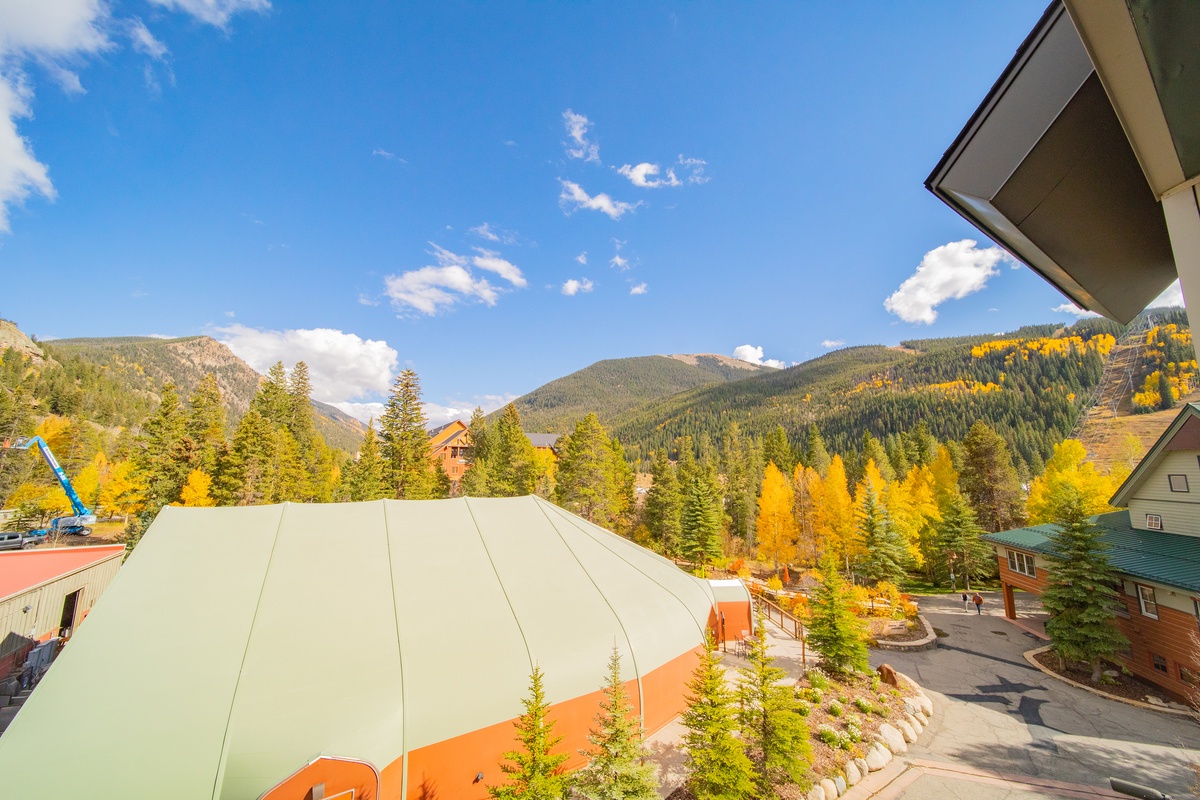 Mountain and village views #fall