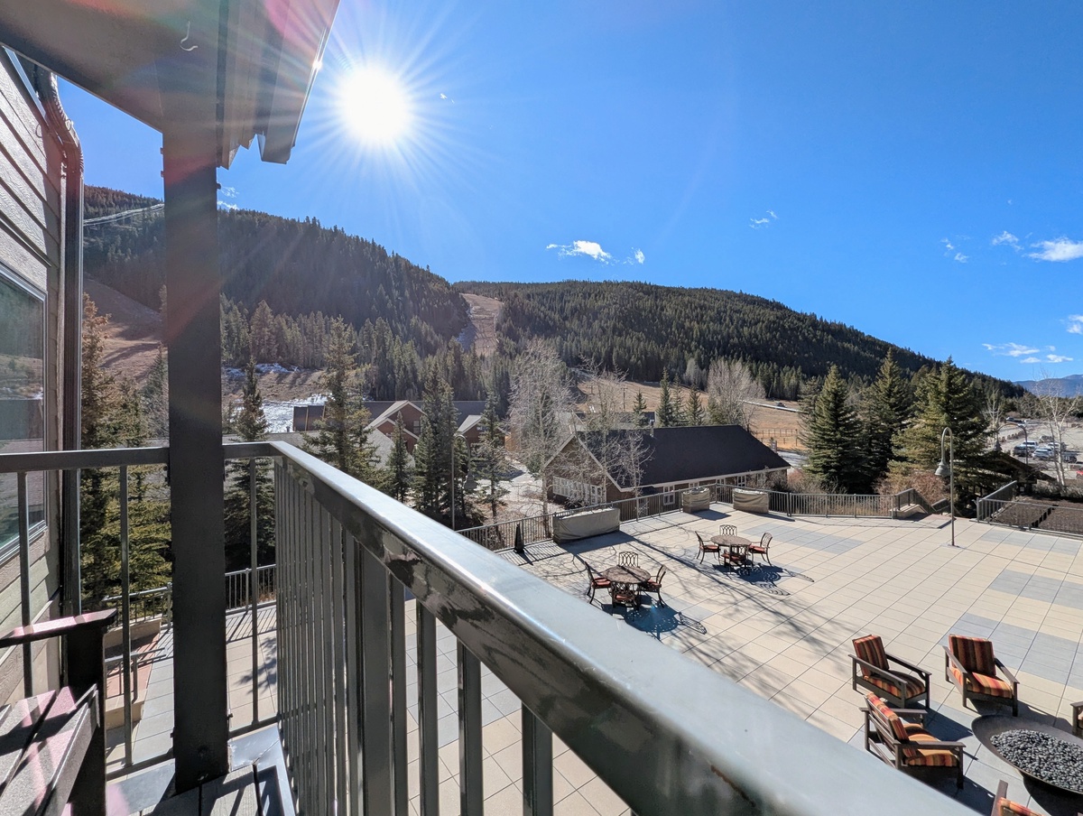 Direct View of the slopes