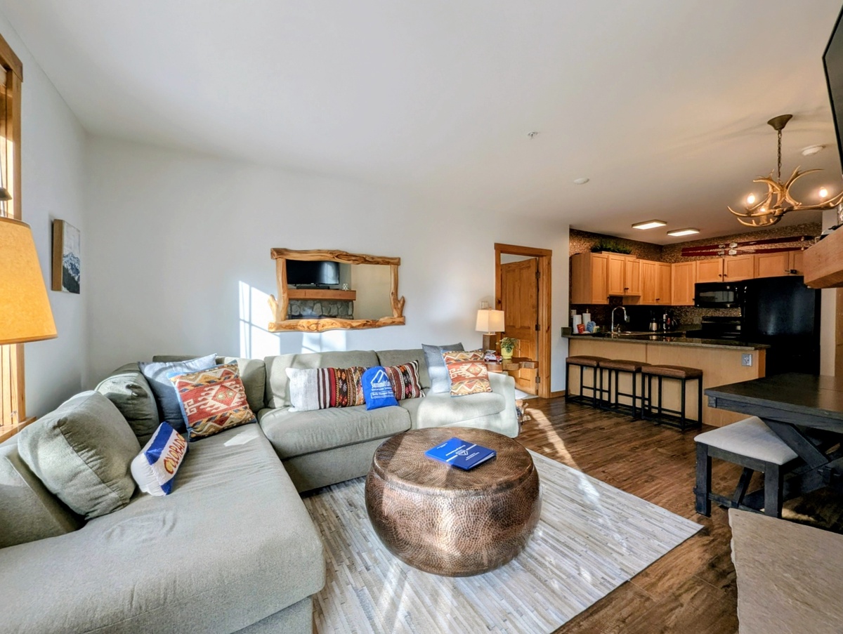 Comfy sectional sofa