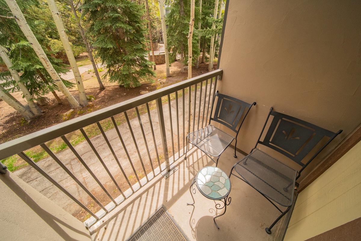 Private balcony #fall