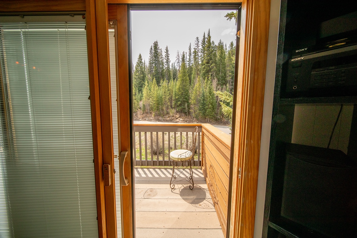 Private upper level balcony #summer