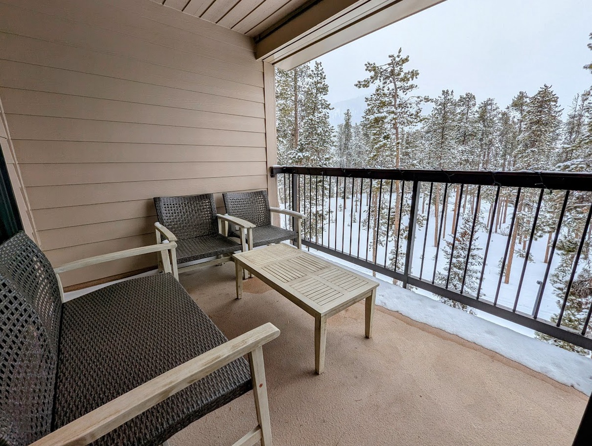 Private Balcony #winter