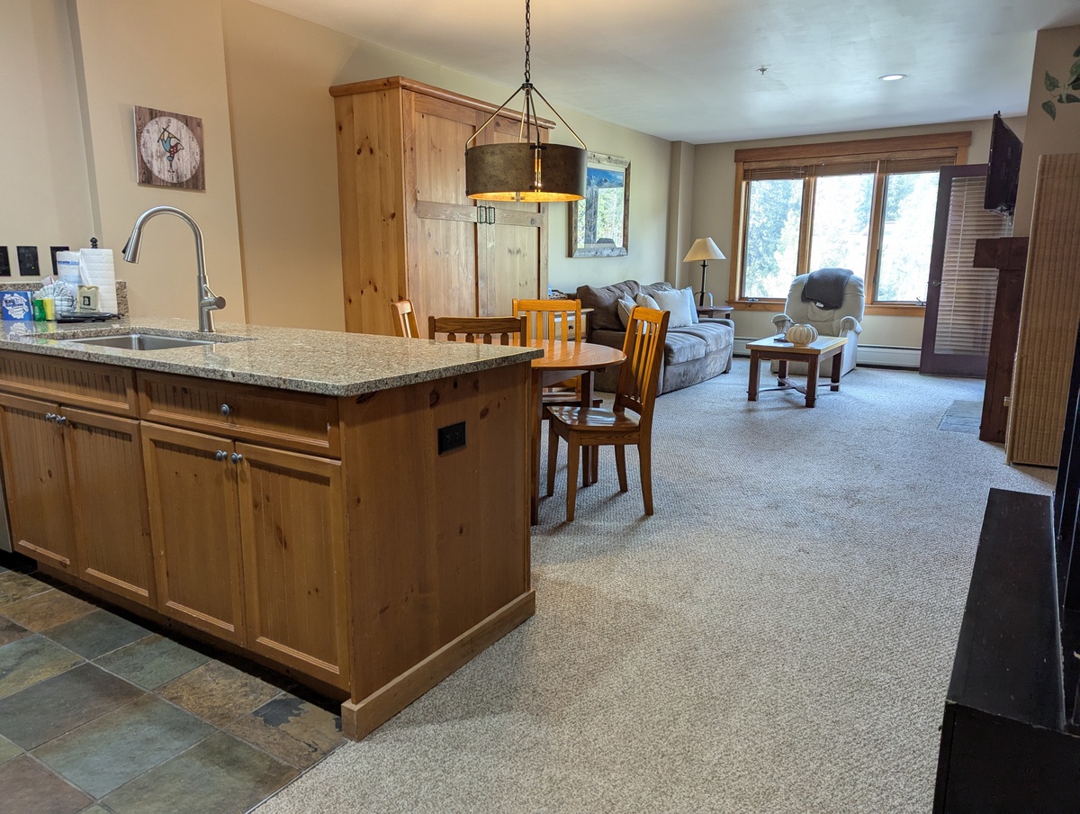 Kitchen with plenty of counter space