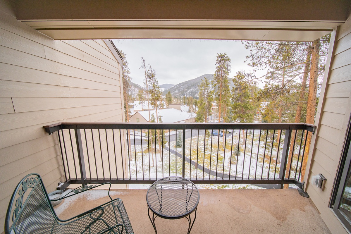 Your private balcony views #winter
