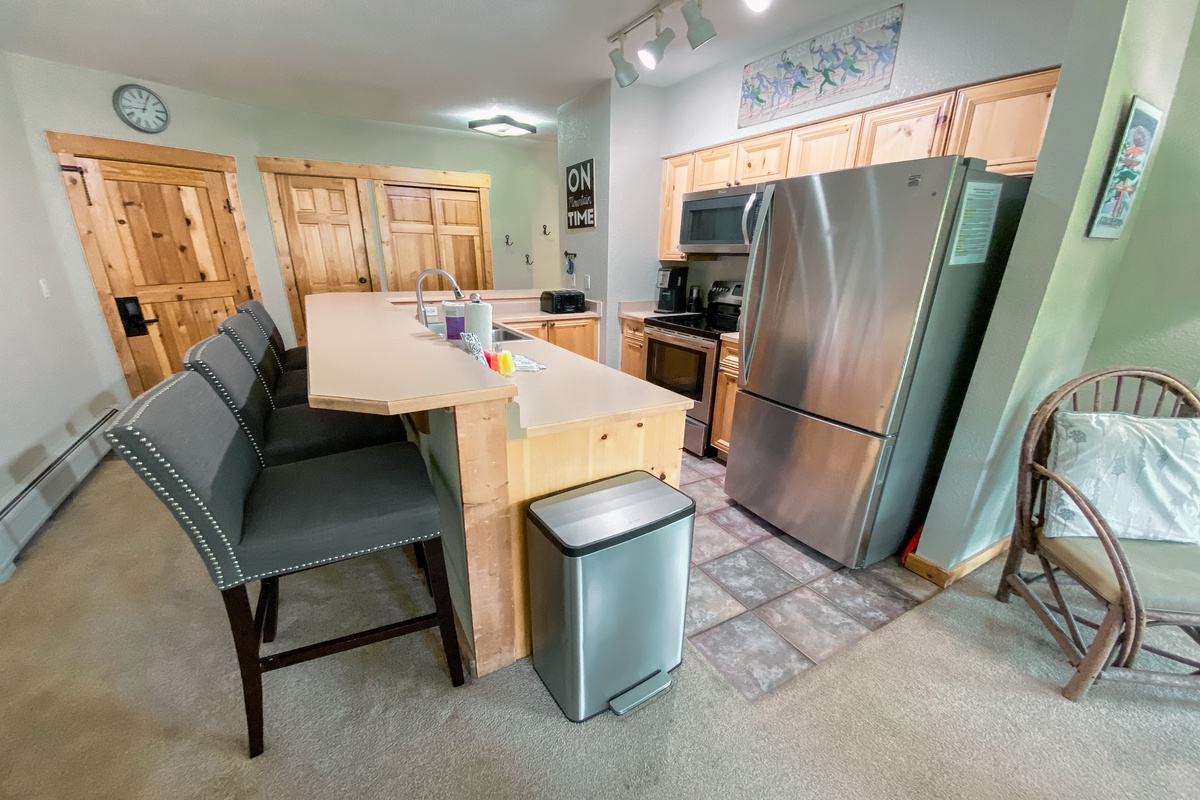 Fully equipped kitchen