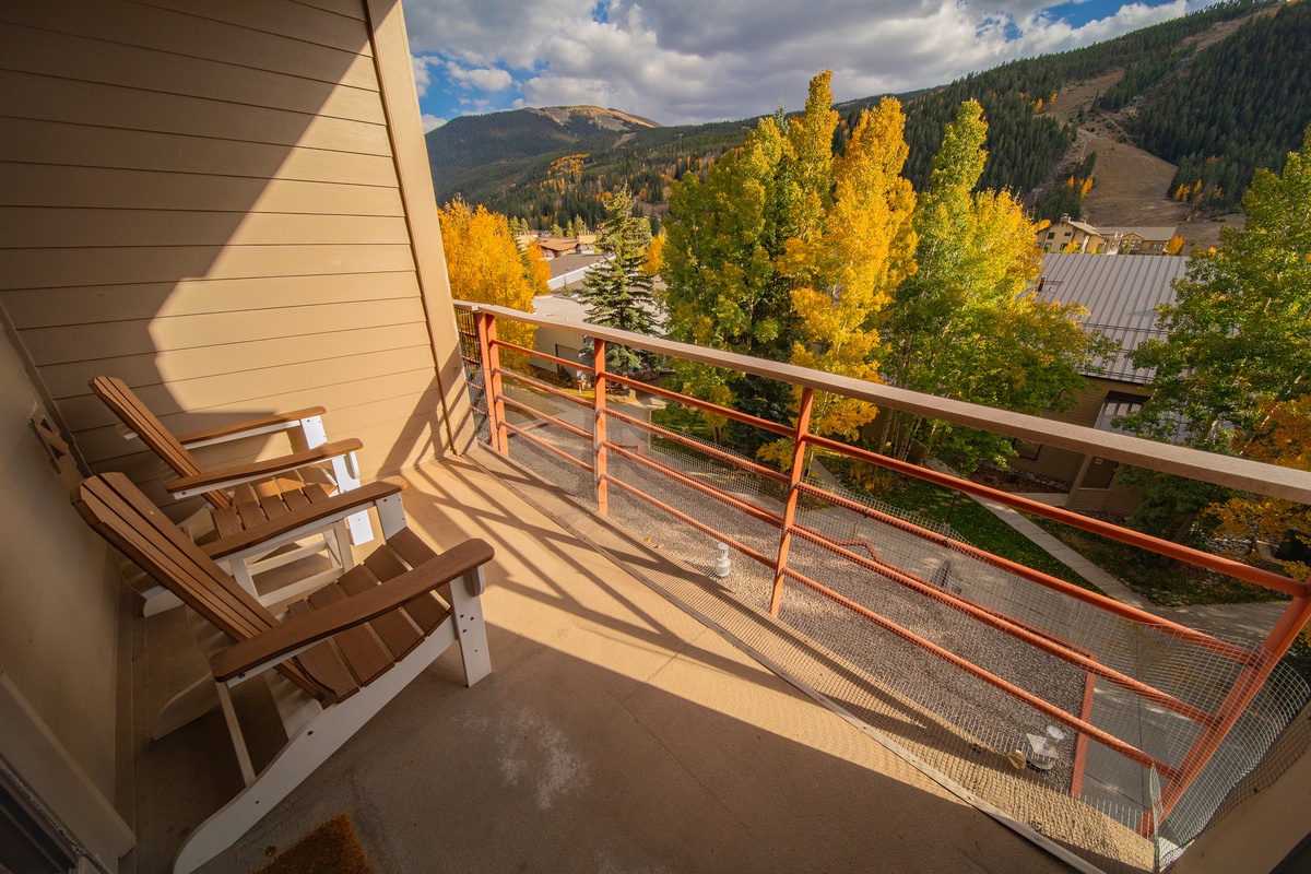 Top level balcony views! #fall