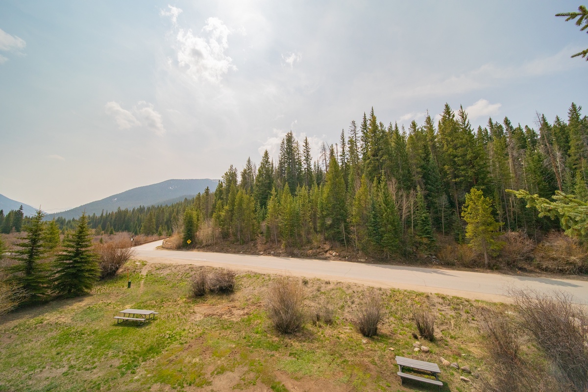 Unobstructed mountain views #summer