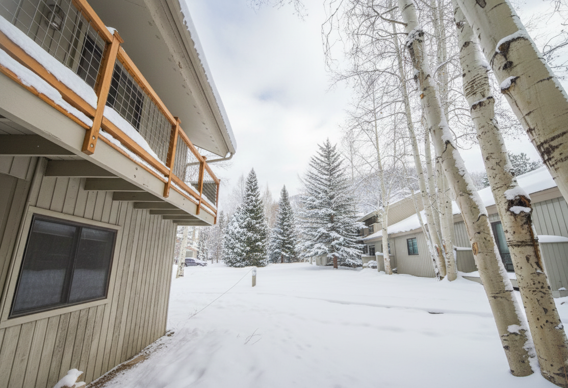 Watch the Snow Fall on a Winter Day in Keystone