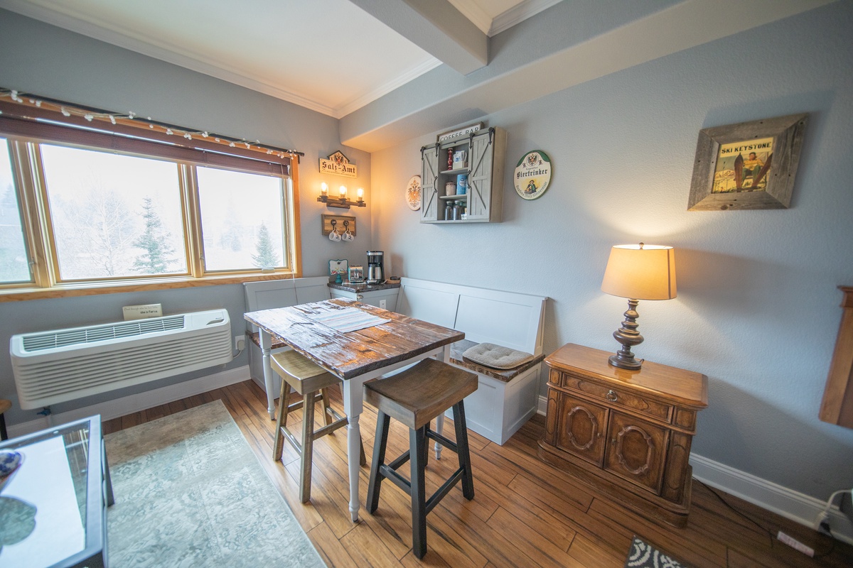 Dining Area for Meals In