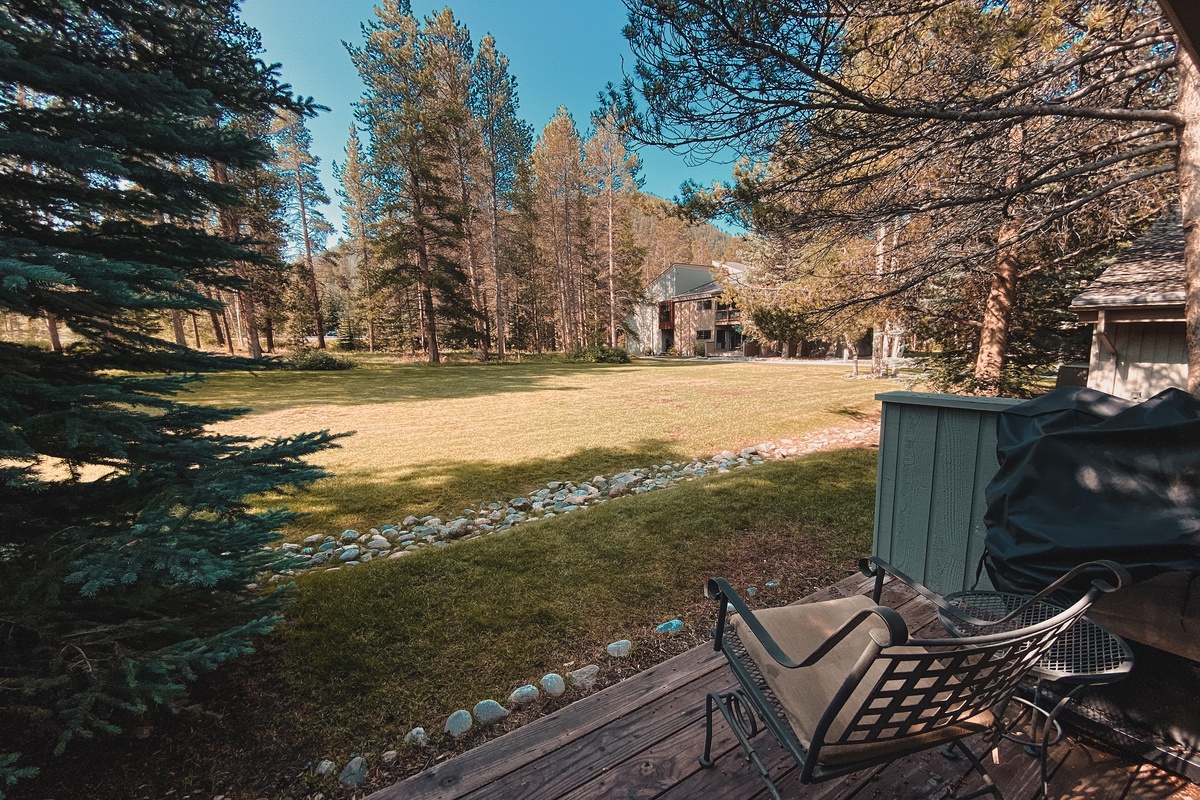 View from private patio #summer