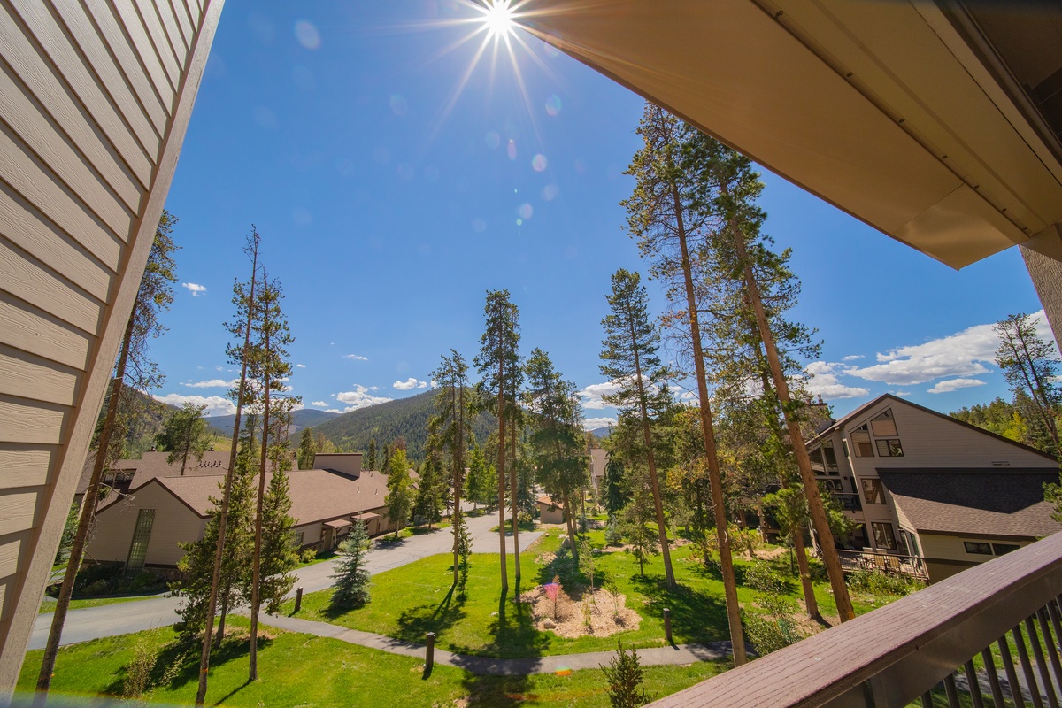 Unobstructed Keystone views from your balcony #summer