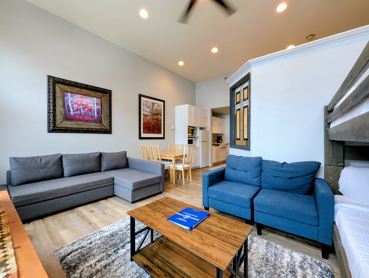 Lounge here after a full day in the CO mountains!