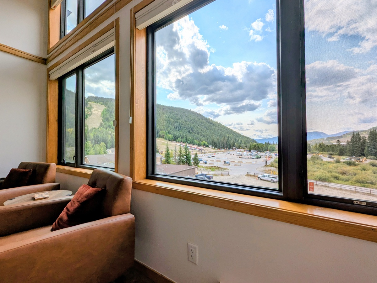 Mountain and Resort views! #fall