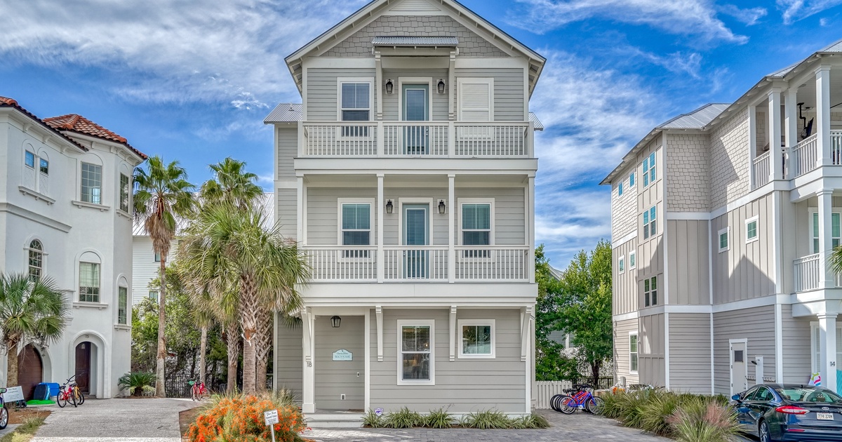Family Tides Vacation Rental in Inlet Beach,FL 30a Escapes