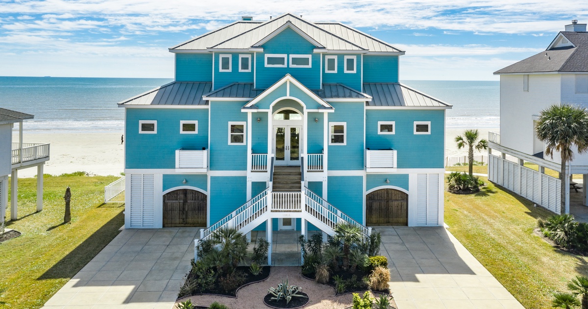 Serenity Now House in Galveston, TX Sand 'N Sea Properties