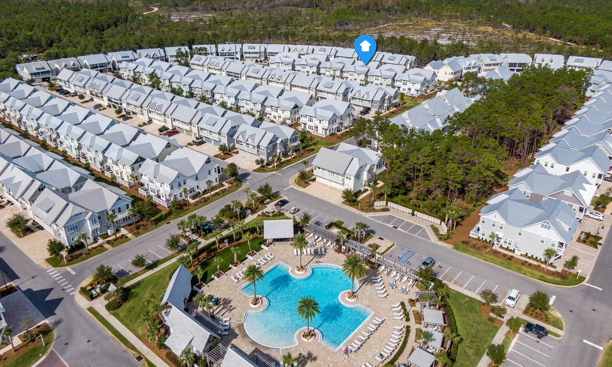 Map Of Prominence On 30a Just Beachin - Vacation Rental In Prominence 30A,Fl | 30A Escapes