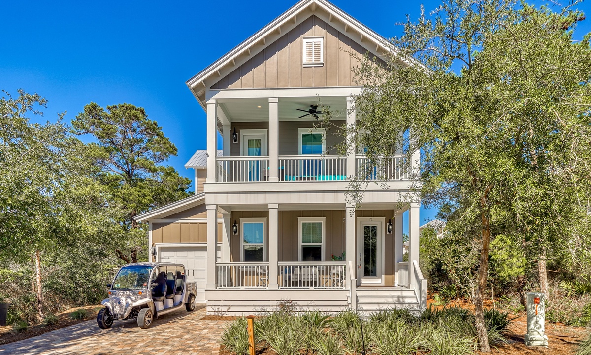 Bailey's Place Vacation Rental in Blue Mountain Beach,FL 30a Escapes