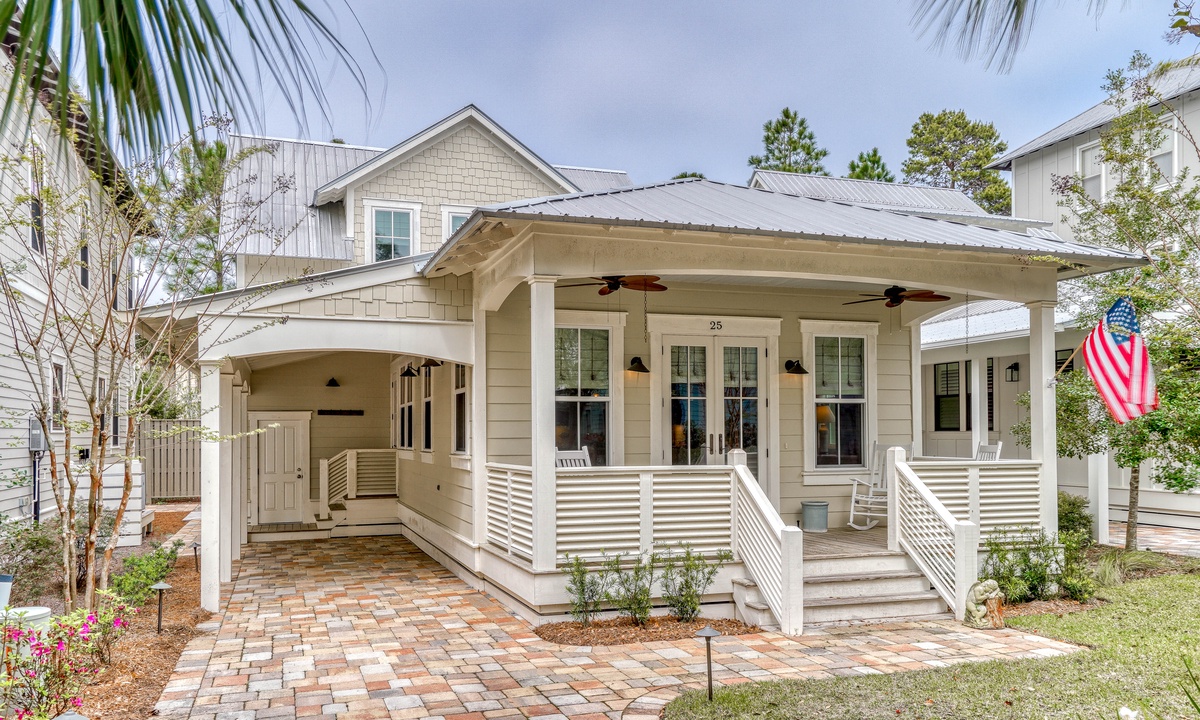 The Sandpiper Cottage Vacation Rental in Seagrove Beach,FL 30a Escapes