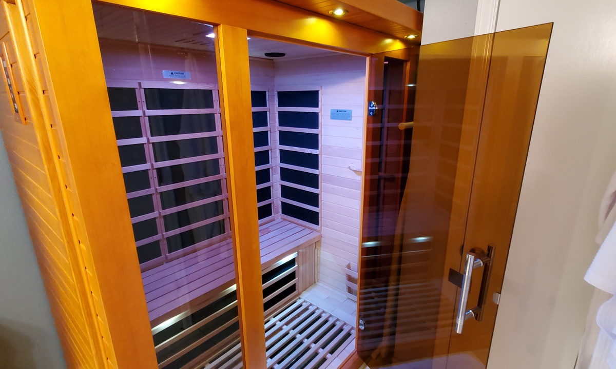 Infrared Dry Sauna | Great for sweating out toxins!