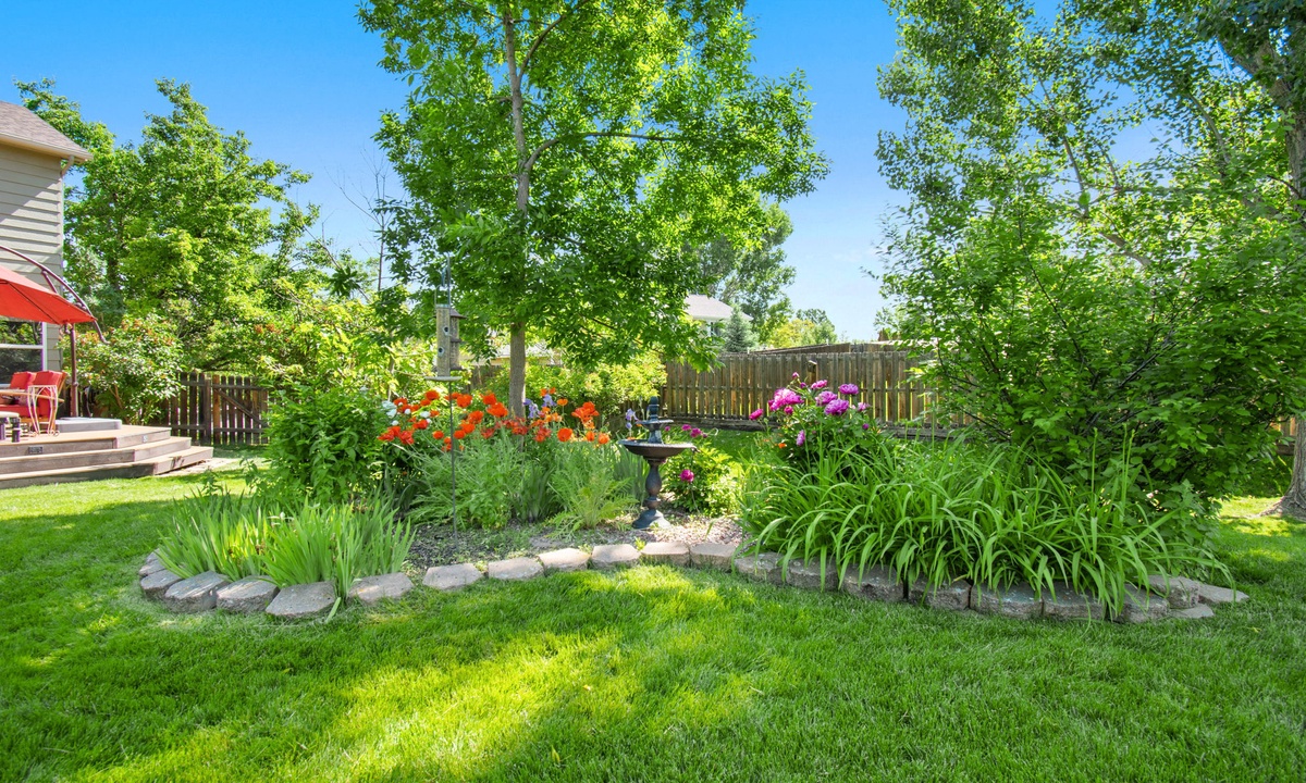 Garden | The backyard is truly an oasis!