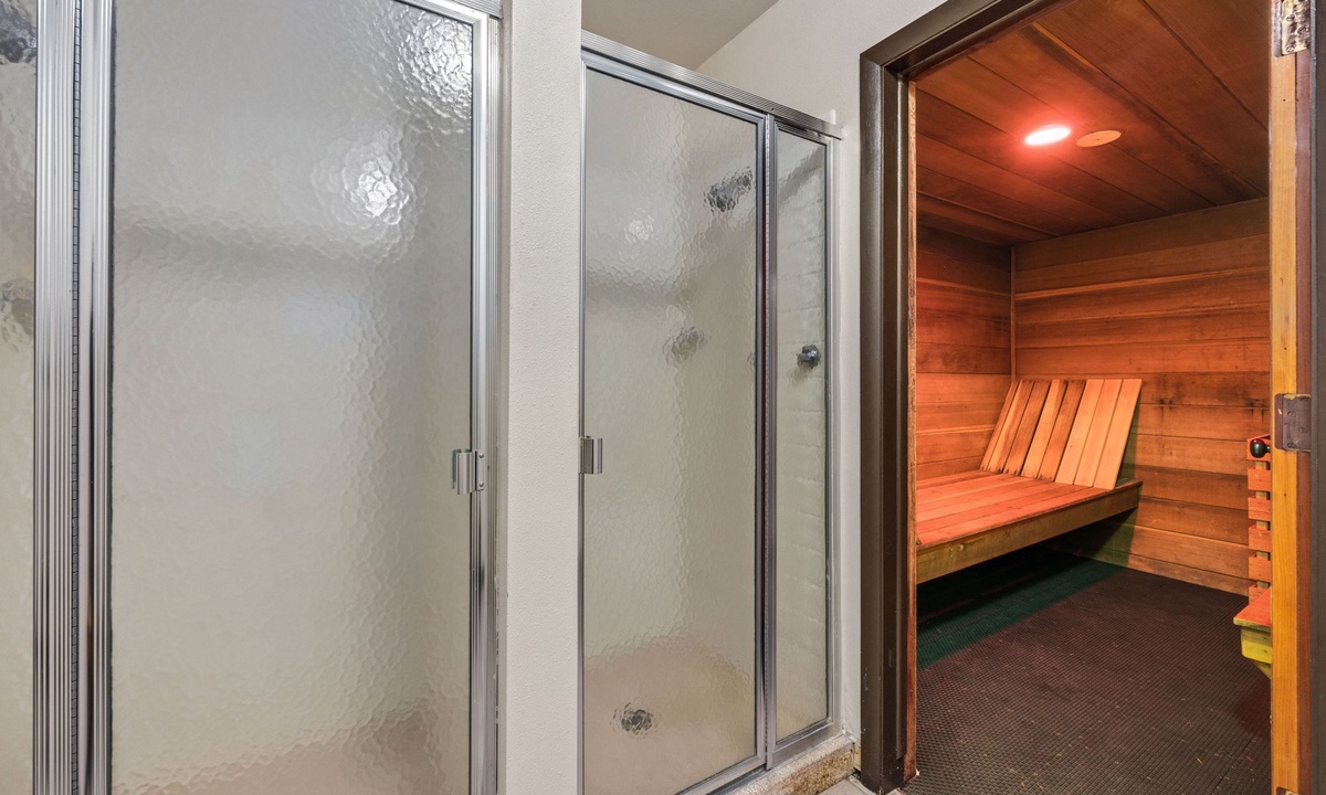 Community Recreation Area | Sauna with Showers